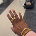 Paperclip Ring - Gold