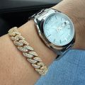 Iced Out Cuban Link Bracelet 10mm