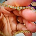 Women's Tennis Chain - Gold