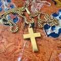Mosaic Cross Pendant