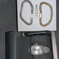 Onyx Beaded Bracelet - Gold