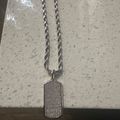 Iced Out Capitol Pendant