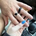 Square Signet Ring - Silver