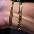 Women's Cuban Link Bracelet Stack
