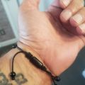 Onyx Beaded Bracelet - Black