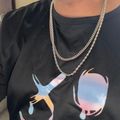 Cuban + Rope Chain Stack