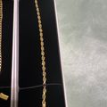 Women's Cuban + Rope Bracelet Stack