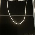 Women's Tennis Chain - Silver