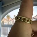 Cuban Link Ring Gold