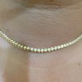 Women's Tennis Chain - Gold