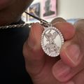 Studded St. Michael Pendant
