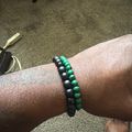 Malachite Beaded Bracelet