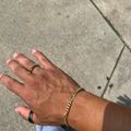 Beveled Tiger's Eye Signet Ring - Silver