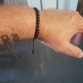 Onyx Beaded Bracelet - Black