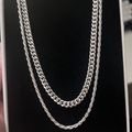 Cuban + Rope Chain Stack