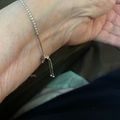 Women's Adjustable Tennis Bracelet - Silver
