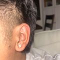 Square Stud Earrings Gold