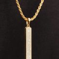 Iced Out Skyline Pendant