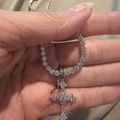 Women's Pavé Cross Pendant
