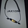 Onyx Beaded Bracelet Gold