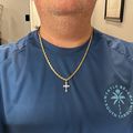 Pavé Cross Pendant