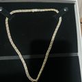 Women's Iced Out Cuban Link Chain 5mm