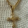 Women's Vintage Cross Pendant