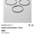 Cuban Link Bracelet - 2.5mm