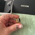 Beveled Onyx Signet Ring Gold