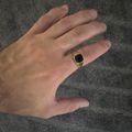 Square Signet Ring - Gold
