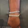 Iced Out Cuban Link Bracelet 8mm