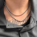 Youth Cuban + Rope Chain Stack