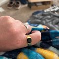 Square Signet Ring Gold