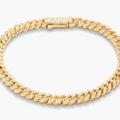 Women's Iced Out Cuban Link Bracelet 5mm
