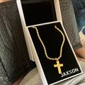 Mosaic Cross Pendant