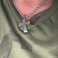 Mosaic Cross Pendant