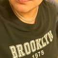 Women's Iced Out Cuban Link Chain 8mm
