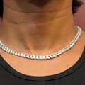 Iced Out Cuban Link Chain 8mm