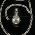 Iced Out Cuban Set - 10mm