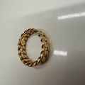 Cuban Link Ring Gold