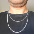 Flat Figaro Chain - 3mm