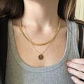 His and Hers Cuban 5mm Chain Set - Gold