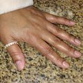 Heart Eternity Ring - Gold