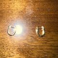 Studded Huggie Earrings - Gold