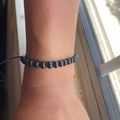 Onyx Beaded Bracelet Black