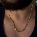 His and Hers Cuban 5mm Chain Set