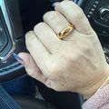 Women's Dome Ring Gold