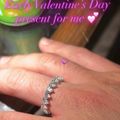 Heart Eternity Ring Silver