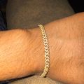 Iced Out Cuban Link Bracelet - 5mm