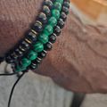 Malachite Beaded Bracelet